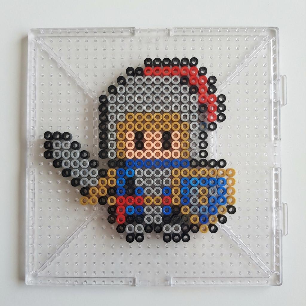 Patrón de cuentas: Guerrero Pixel