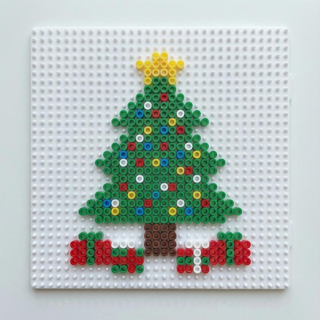 Patrón de cuentas: Árbol de Navidad